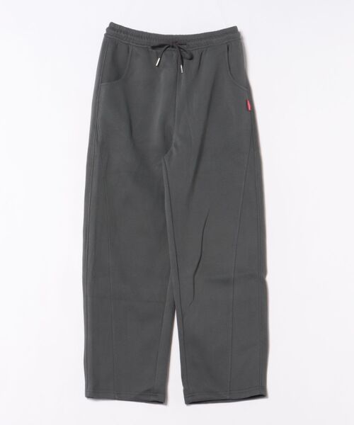 aimoha（アイモハ）の「セミワイドフィットパンツ（スウェットパンツ・レディース・ライトベージュ/杢グレー/イエロー/ダークグレー/ブラック・MEDIUM/X-LARGE/LARGE）」の11枚目の写真