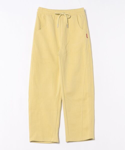 aimoha（アイモハ）の「セミワイドフィットパンツ（スウェットパンツ・レディース・ライトベージュ/杢グレー/イエロー/ダークグレー/ブラック・MEDIUM/X-LARGE/LARGE）」の14枚目の写真