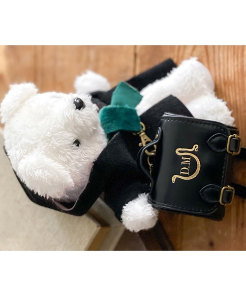 FLAPPER（フラッパー）の「FLAPPER:ハリー・ポッター ドラコ・マルフォイのサッチェル風Airpods ケース（ヘッドフォン/イヤホン・レディース・ブラック・FREE）」の4枚目の写真