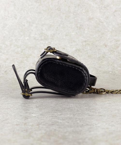 FLAPPER（フラッパー）の「FLAPPER:ハリー・ポッター ドラコ・マルフォイのサッチェル風Airpods ケース（ヘッドフォン/イヤホン・レディース・ブラック・FREE）」の7枚目の写真