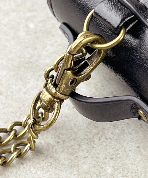 FLAPPER（フラッパー）の「FLAPPER:ハリー・ポッター ドラコ・マルフォイのサッチェル風Airpods ケース（ヘッドフォン/イヤホン・レディース・ブラック・FREE）」の10枚目の写真