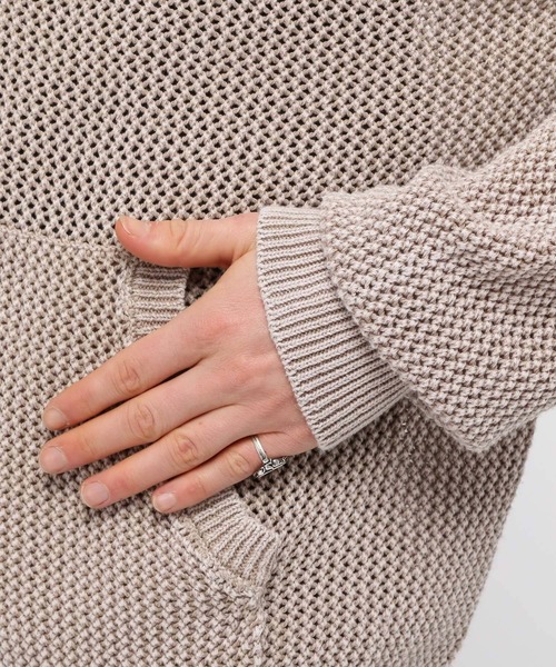 3.3 Field Trip （3.3フィールドトリップ）の「3.3 Field Trip／ピグメントメッシュパーカー（パーカー・メンズ・ベージュ/ブラック・FREE）」の19枚目の写真