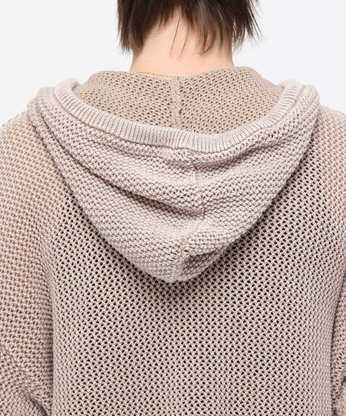 3.3 Field Trip （3.3フィールドトリップ）の「3.3 Field Trip／ピグメントメッシュパーカー（パーカー・メンズ・ベージュ/ブラック・FREE）」の22枚目の写真