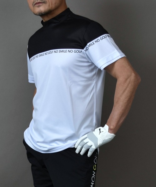 Malbon Golf PRESERVE HYBRID モックネック Tシャツ 半袖 2色 PRESERVE HYBRID MOCKNECK T-SHIRT – Malbon Golf