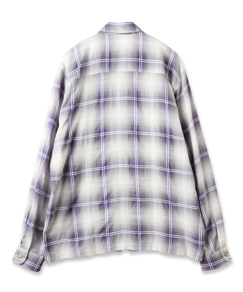 OMBRE CHECK ZIP SHIRT（シャツ/ブラウス）｜Jieda（ジエダ）の