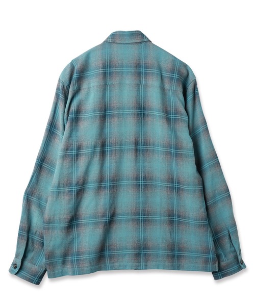 の*え様 JieDa CHECK OVER SHT/シャツ OMBRE CHECK ZIP SHIRT（シャツ/ブラウス）｜Jieda（ジエダ）の