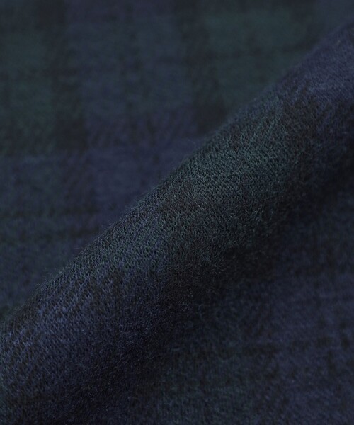 MACKINTOSH PHILOSOPHY（ﾏｯｷﾝﾄｯｼｭ ﾌｨﾛｿﾌｨｰ）の「【WEB&一部店舗限定】テーラードジャージー ジャケット チェック/ツイルジャージー（テーラードジャケット・メンズ・ダークネイビー・38）」の12枚目の写真