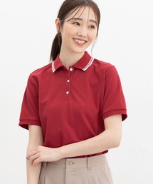 Honeys | 【ハニさら・吸水速乾・抗菌防臭・ＵＶカット】半袖ポロシャツ(ポロシャツ)