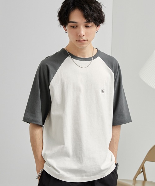 セール】【MinoriTY】柔らか生地オーバーサイズラグランスリーブ