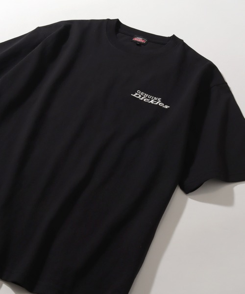 Dickies(ディッキーズ)の「【GENUINE DICKIES/ジェニュインディッキーズ】 ロゴ刺繍 オーバーサイズ Tシャツ(Tシャツ/カットソー・メンズ・ブラック/ネイビー/アッシュグレー/グリーン/ホワイト/スミクロ・M/XL/L)」の8枚目の写真