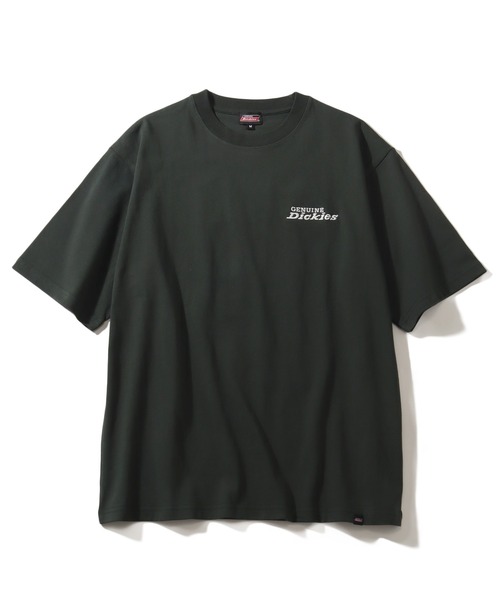 Dickies(ディッキーズ)の「【GENUINE DICKIES/ジェニュインディッキーズ】 ロゴ刺繍 オーバーサイズ Tシャツ(Tシャツ/カットソー・メンズ・ブラック/ネイビー/アッシュグレー/グリーン/ホワイト/スミクロ・M/XL/L)」の22枚目の写真