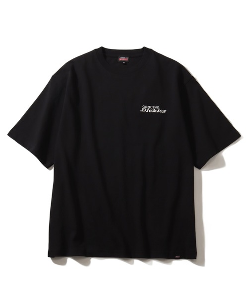 Dickies(ディッキーズ)の「【GENUINE DICKIES/ジェニュインディッキーズ】 ロゴ刺繍 オーバーサイズ Tシャツ(Tシャツ/カットソー・メンズ・ブラック/ネイビー/アッシュグレー/グリーン/ホワイト/スミクロ・M/XL/L)」の19枚目の写真