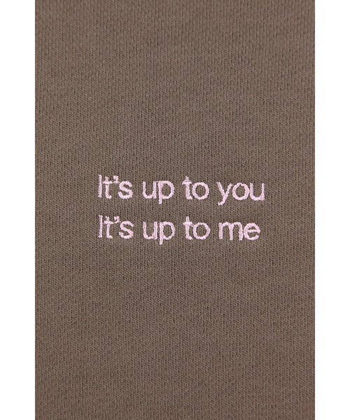 ALEXIA STAM（アリシアスタン）の「Wellness Message Sweatshirt /メッセージスウェットトップス（スウェット・レディース・グレー/チャコールグレー/ブラウン・FREE）」の17枚目の写真