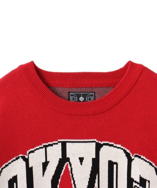 TOKYO 23(トウキョウニジュウサン)の「TOKYO 23 JACQUAURD GAME KNIT / トウキョウ 23 ジャガード ゲーム ニット(ニット/セーター・メンズ・レッド/ブラック・XL/XXL/L/M)」の6枚目の写真