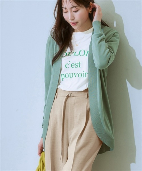 rady❥❥UVカットレジカーディガン ロサブラン ロングカーディガン uvカット レディース 日焼け防止 日本