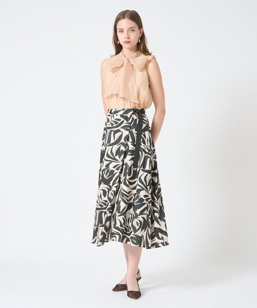 オーガンジーリボンボウタイブラウス（シャツ/ブラウス）｜ANAYI