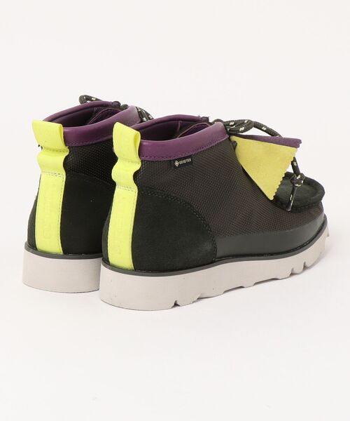 Clarks(クラークス)の「【Clarks/クラークス】Wallabee 2.0 GTX ワラビー ゴアテックス(ブーツ・メンズ・グリーン/ネイビー・10(28cm)/9(27cm)/8(26cm))」の3枚目の写真