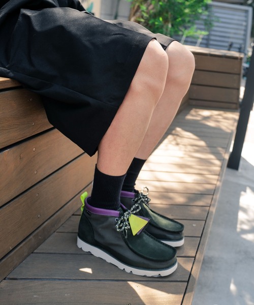 Clarks(クラークス)の「【Clarks/クラークス】Wallabee 2.0 GTX ワラビー ゴアテックス(ブーツ・メンズ・グリーン/ネイビー・10(28cm)/9(27cm)/8(26cm))」の20枚目の写真