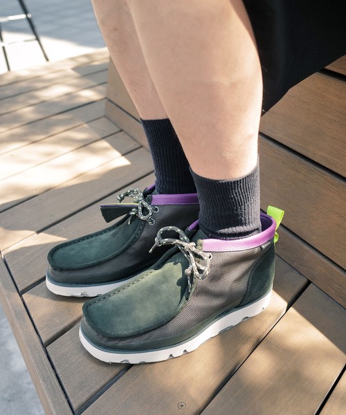 Clarks(クラークス)の「【Clarks/クラークス】Wallabee 2.0 GTX ワラビー ゴアテックス(ブーツ・メンズ・グリーン/ネイビー・10(28cm)/9(27cm)/8(26cm))」の21枚目の写真