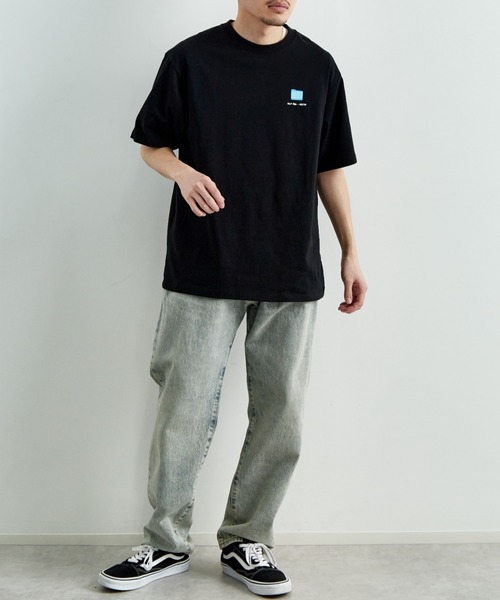 HUF/ハフ] DESKTOP バックプリント ショートスリーブTシャツ（T