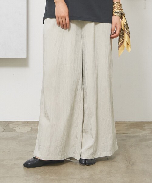 WOMEN】ワッシャーリラックス ワイドパンツ（その他パンツ）｜J.PRESS