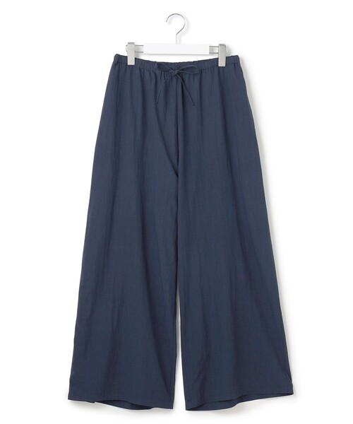 J.PRESS YORK STREET(ジェイプレスヨークストリート)の「【WOMEN】ワッシャーリラックス ワイドパンツ(その他パンツ・レディース・ネイビー系/イエロー系/ライトグレー系/ダークグリーン系/ダルブルー系・F)」の16枚目の写真
