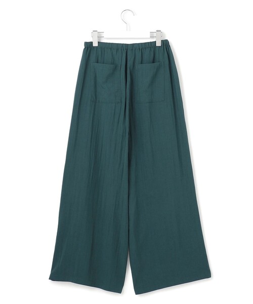 J.PRESS YORK STREET(ジェイプレスヨークストリート)の「【WOMEN】ワッシャーリラックス ワイドパンツ(その他パンツ・レディース・ネイビー系/イエロー系/ライトグレー系/ダークグリーン系/ダルブルー系・F)」の21枚目の写真