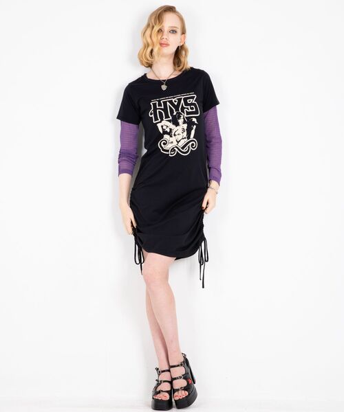 【HYSTERIC GLAMOUR】TRAVEL GIRL ワンピース TRAVEL GIRL ワンピース|HYSTERIC GLAMOUR WOMEN | HYSTERIC