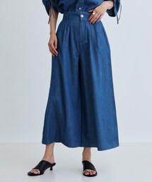 GALLEST | 【セットアップ可能】ダンガリータックフレアパンツ(その他パンツ)