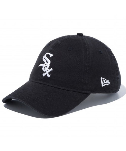 NEW ERA(ニューエラ)の「NEW ERA/ニューエラ キャップ 9TWENTY ウォッシュドコットン シカゴ・ホワイトソックス/ボストン・レッドソックス 14525139/14525140(キャップ・メンズ・ネイビー/ブラック・ML)」の1枚目の写真
