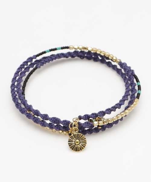 チャイハネ（チャイハネ）の「【チャイハネ】アフリットアンクレット（アンクレット・レディース・ブラウン/グリーン/ライトグリーン/ピンク/レッド/オレンジ/パープル/イエロー/ブラック/ブルー/グレー/ターコイズブルー・FREE/L）」の22枚目の写真