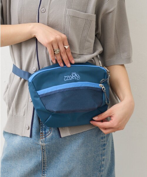 CIAOPANIC TYPY（チャオパニックティピー）の「【UNISEX】メッシュポケットウエストポーチ（ボディバッグ/ウエストポーチ・レディース・ブルー/ブラック/オレンジ/グリーン/レッド・ONE SIZE）」の15枚目の写真