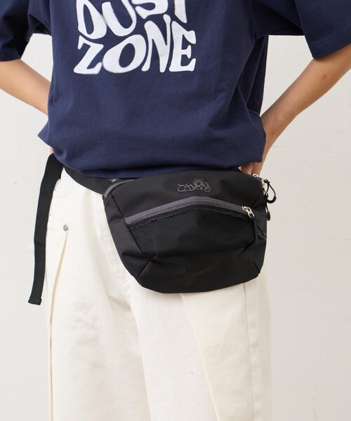 CIAOPANIC TYPY（チャオパニックティピー）の「【UNISEX】メッシュポケットウエストポーチ（ボディバッグ/ウエストポーチ・レディース・ブルー/ブラック/オレンジ/グリーン/レッド・ONE SIZE）」の18枚目の写真