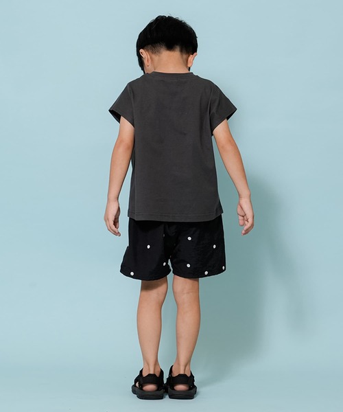 速乾】刺繍総柄ナイロンハーフパンツ（その他パンツ）｜RIO