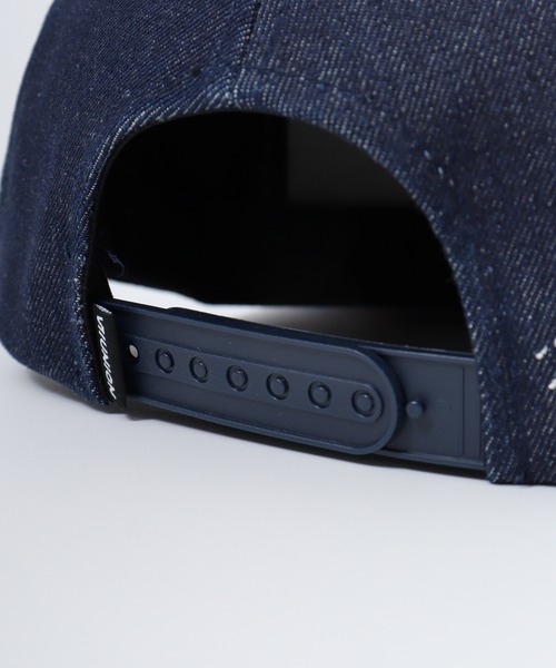 7Union（セブンユニオン）の「7UNION Never Give Up フラットバイザー 5パネルキャップ（キャップ・メンズ・ブラック/インディゴブルー・FREE）」の19枚目の写真