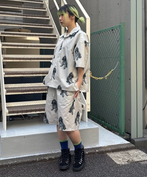 Candy Stripper（キャンディストリッパー）の「MY PUPPY HALF パンツ（その他パンツ・レディース・ライトグレー/ブラック/キャメル・FREE）」の12枚目の写真