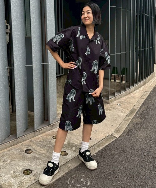 Candy Stripper（キャンディストリッパー）の「MY PUPPY HALF パンツ（その他パンツ・レディース・ライトグレー/ブラック/キャメル・FREE）」の6枚目の写真