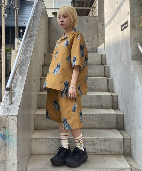 Candy Stripper（キャンディストリッパー）の「MY PUPPY HALF パンツ（その他パンツ・レディース・ライトグレー/ブラック/キャメル・FREE）」の17枚目の写真