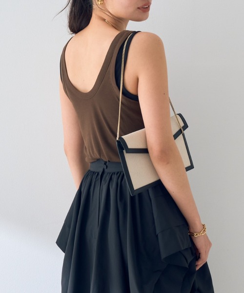 DEMELLIER LONDON(デメリエーロンドン)の「【DEMELLIER/デメリエー】The Tokyo Clutch クラッチバッグ(クラッチバッグ・レディース・オフホワイト・フリー)」の15枚目の写真