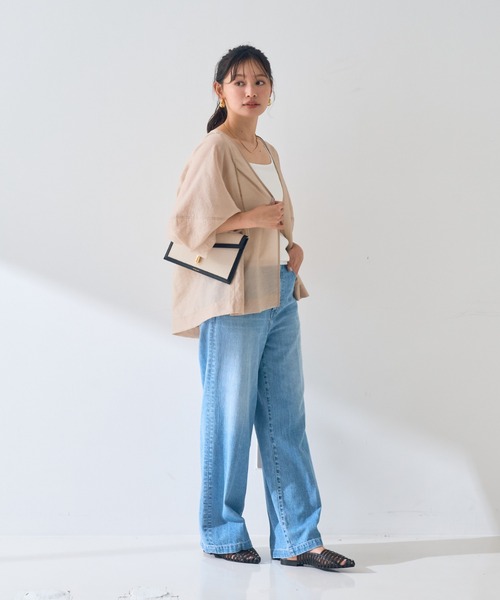 DEMELLIER LONDON(デメリエーロンドン)の「【DEMELLIER/デメリエー】The Tokyo Clutch クラッチバッグ(クラッチバッグ・レディース・オフホワイト・フリー)」の19枚目の写真