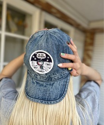 HOUSTON（ヒューストン）の「HOUSTON / PEANUTS DENIM CAP（FLYING ACE/ASTRONAUT） / 6864/6865（キャップ）」