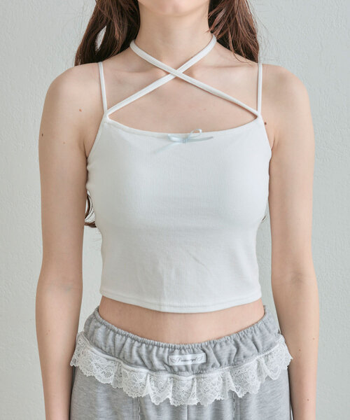 OLIVE des OLIVE（オリーブデオリーブ）の「レースカーデセット（カーディガン/ボレロ・レディース・ブラック/サックスブルー/アイボリー・FREE）」の20枚目の写真