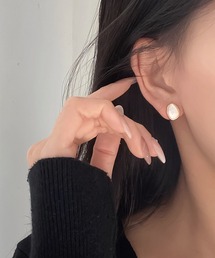 blackdia ocean シェルボタン ピアス/イヤリング