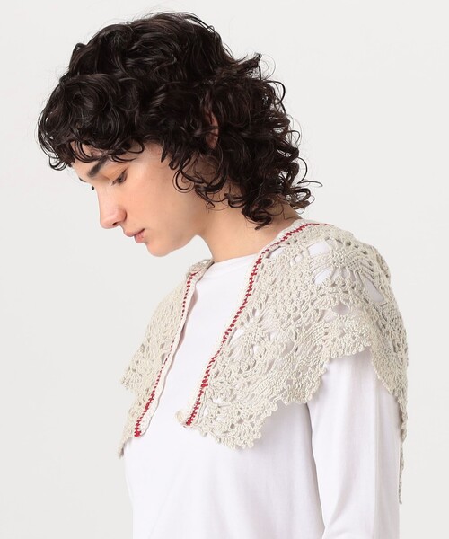 SEA NEW YORK CROCHET ポロ(tomorrowland購入) セール】CORDERA CROCHET SCARF（ストール/ショール