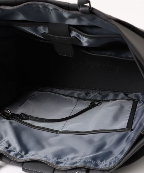 W&.Day/Night(ダブルアンド デイナイト)の「【大容量・15.6インチPC対応】 スック B4サイズ 15185(トートバッグ・レディース・グレー/ブラック/ダークグレー・FREE)」の6枚目の写真