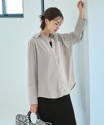 STYLE DELI | 微シアーストレッチメッシュシャツ(シャツ/ブラウス)