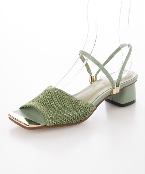 enchanted（エンチャンテッド）の「メッシュストラップ2wayサンダル（サンダル・レディース・グリーン/オレンジ/ベージュ/ブラック・S/M/L）」の16枚目の写真