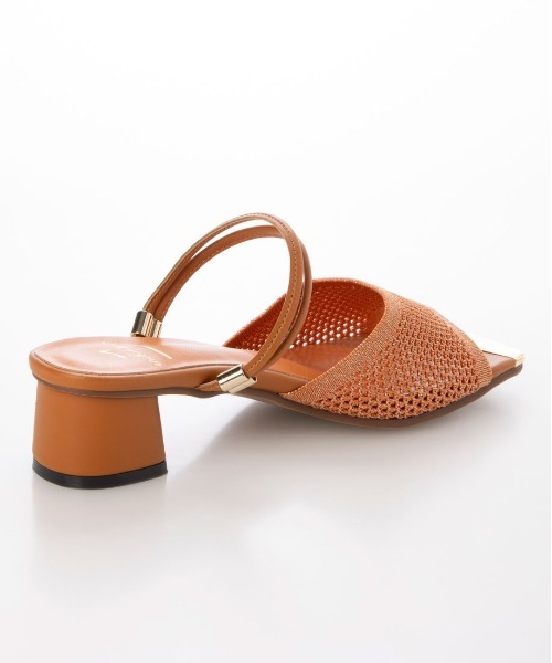 enchanted（エンチャンテッド）の「メッシュストラップ2wayサンダル（サンダル・レディース・グリーン/オレンジ/ベージュ/ブラック・S/M/L）」の6枚目の写真