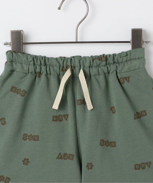 p.premier(ピードットプルミエ)の「【リンク/セットアップ可】イロチ買いしたい総柄イージーハーフパンツ(その他パンツ・キッズ・ブラウン/キャメル/レッド/ベージュ/チャコール/カーキ・80/90/100/110/120/130/140)」の7枚目の写真
