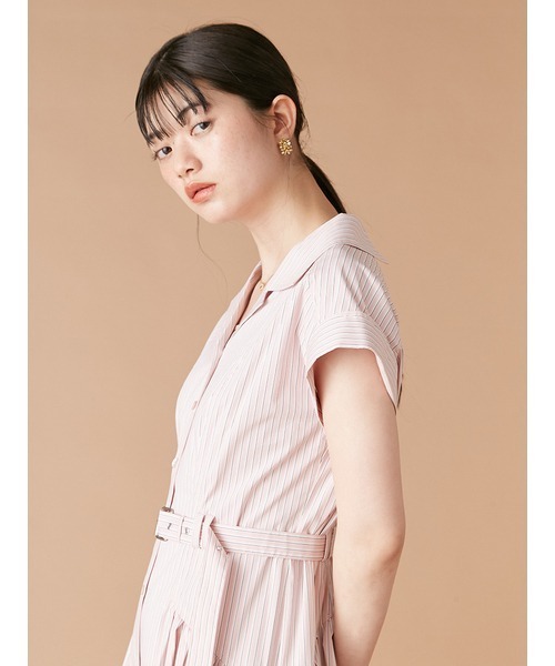 LILY BROWN シャツワンピース LILY BROWN｜フリルシャツワンピース | Rakuten Fashion(楽天